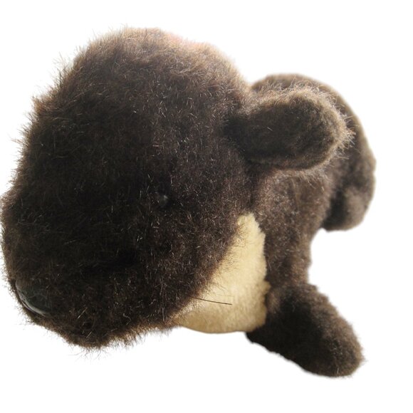 Vintage Alresford Crafts Plush Weasel Brown Mohair Ferret Stoat Handmade ENGLAND - Picture 1 of 6